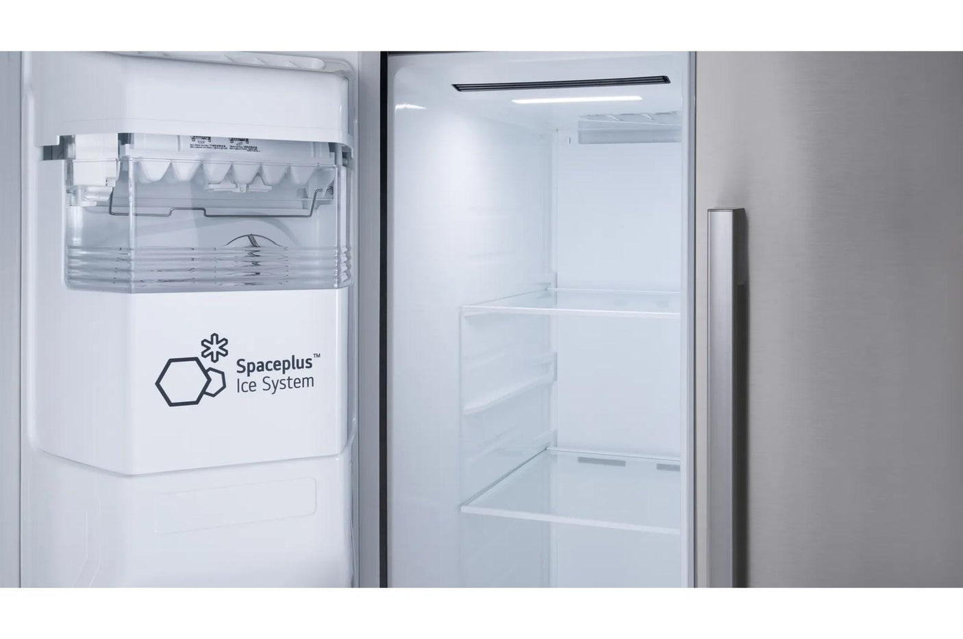 27 cu. ft. Standard-Depth, Side-by-side Refrigerator, with Ice and Water and Bar Handle Design