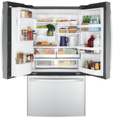 GE ENERGY STAR 22.1 Cu. Ft. Counter-Depth Fingerprint Resistant French-Door Refrigerator