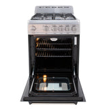 Avanti 20" Compact Gas Range Oven - Stainless Steel / 2.1 cu. ft.