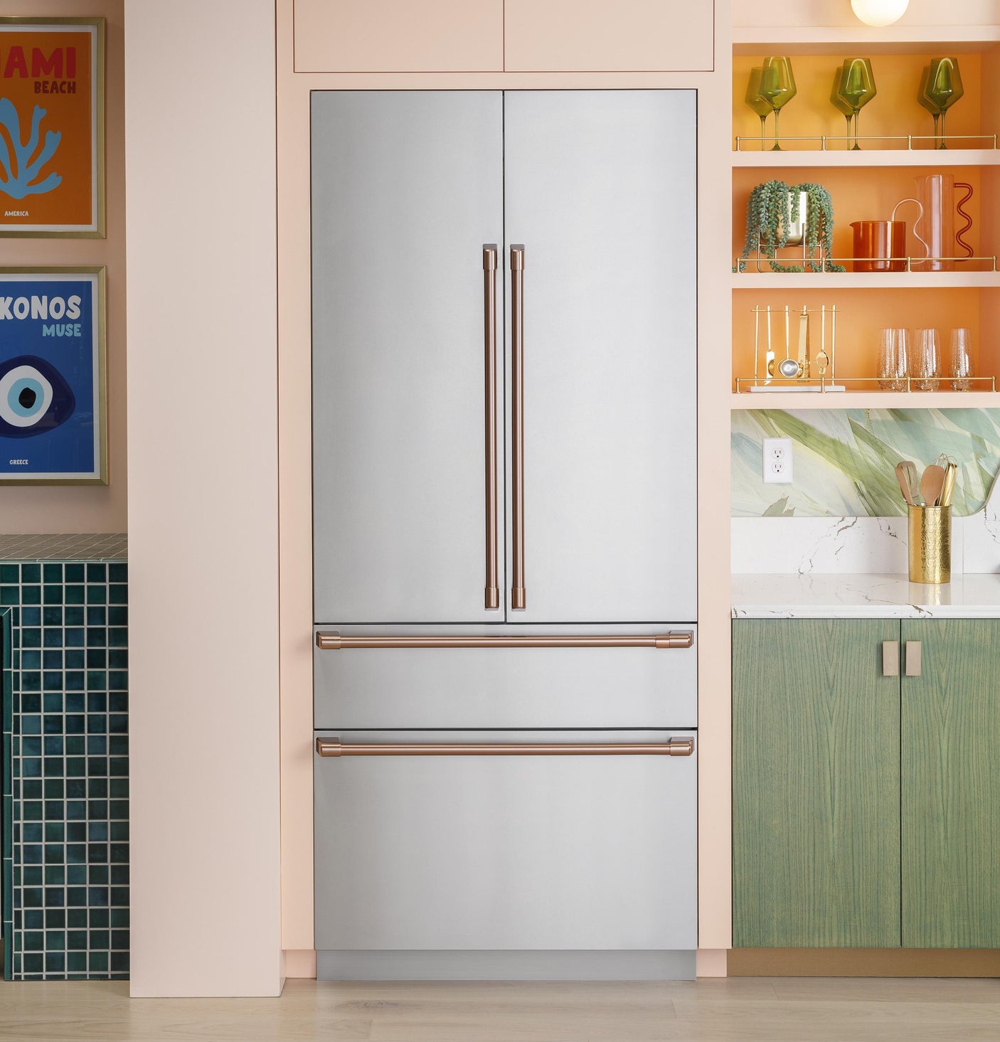 Café™ 36" Integrated Bottom-Freezer Refrigerator