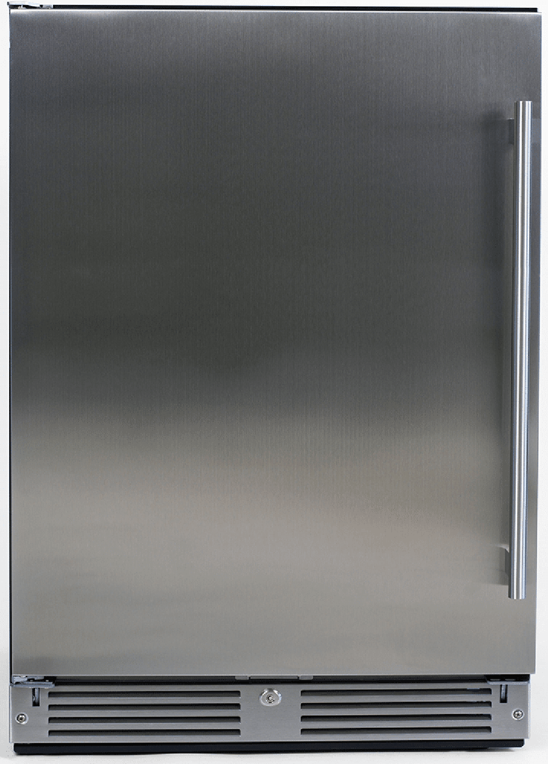 24" Outdoor Refrigerator Solid SS LH