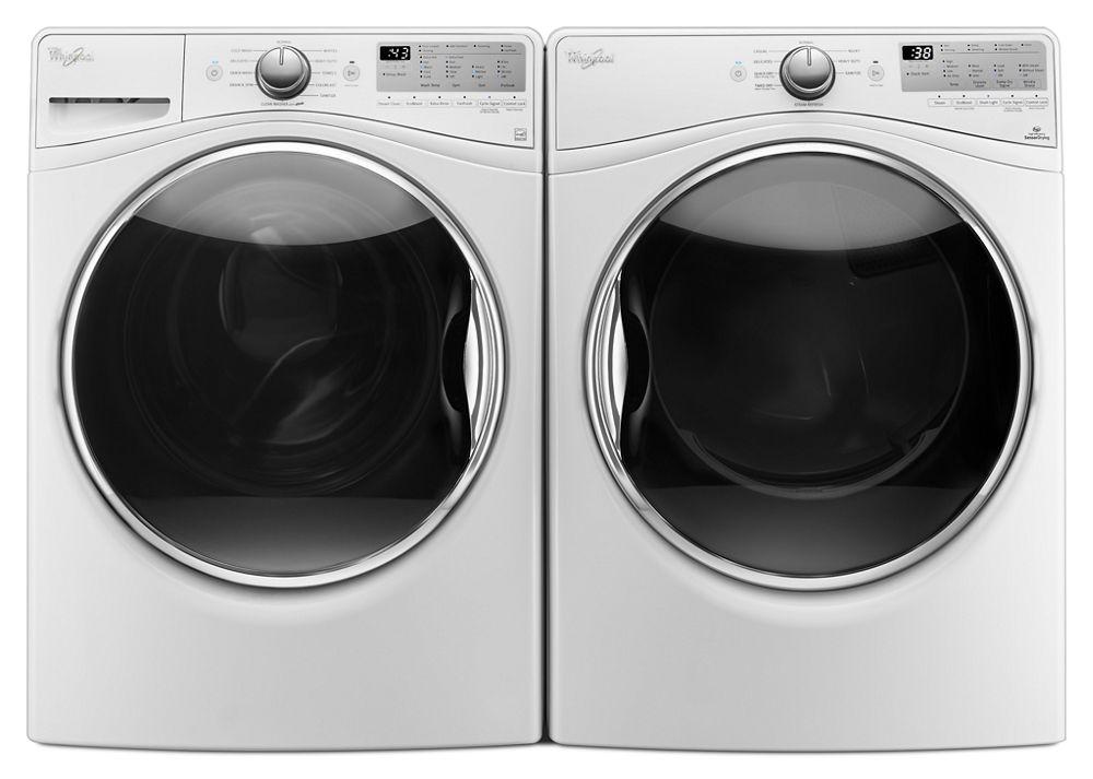 7.4 cu.ft Front Load Electric Dryer with Advanced Moisture Sensing, Steam Refresh