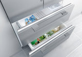 KFNF 9959 iDE - FrenchDoor Bottom-mount Units maximum convenience thanks to generous large capacity and ice maker.