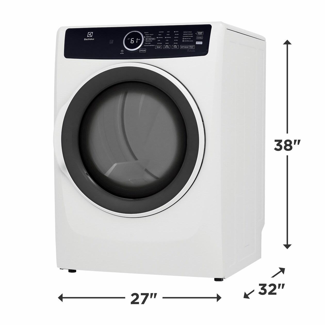 Electrolux Front Load Perfect Steam™ Electric Dryer with Instant Refresh - 8.0 Cu. Ft.