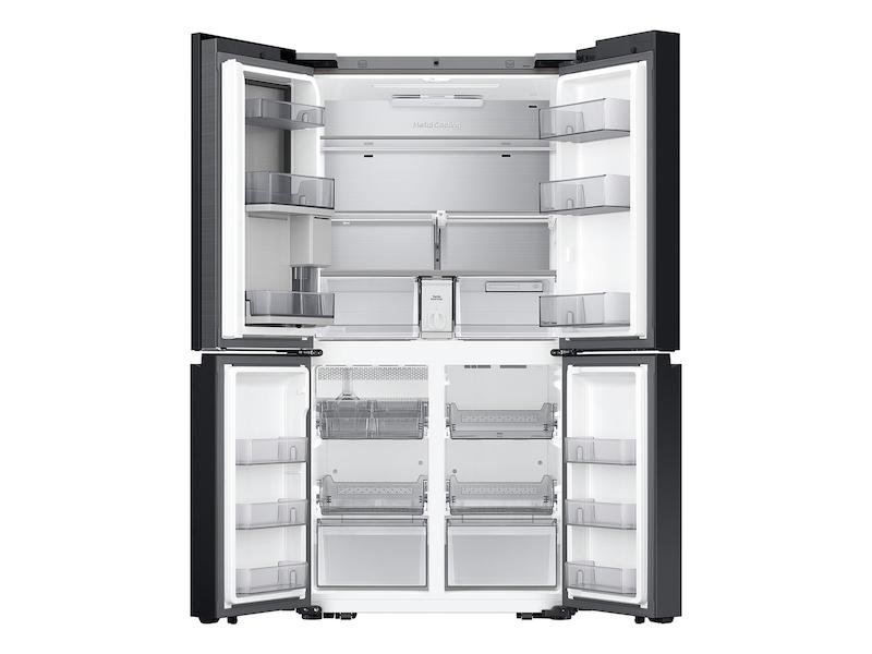 Bespoke 23 cu. ft. Counter Depth 4-Door Flex™ Refrigerator with AI Family Hub™+ & AI Vision Inside™ in Stainless Steel