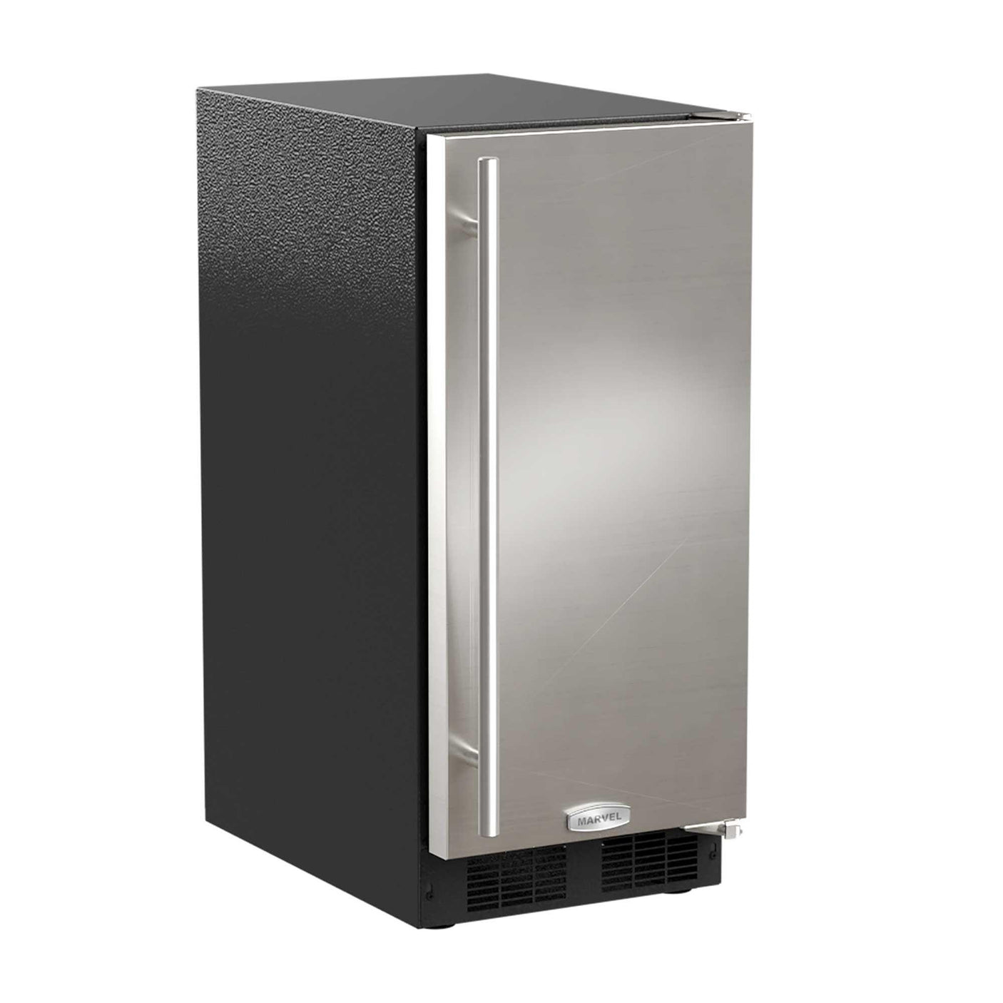 15-In Built-In Clear Ice Machine With Arctic White Illuminice with Door Style - Stainless Steel, Door Swing - Right, Pump - No