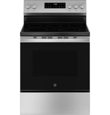 GE® 30" Free-Standing Electric Range with Crisp Mode