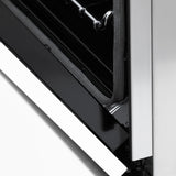 ZLINE Autograph Edition 36" 4.6 cu. ft. Range with Gas Stove and Gas Oven in Stainless Steel with White Matte Door and Accents (RGZ-WM-36) [Color: Matte Black]