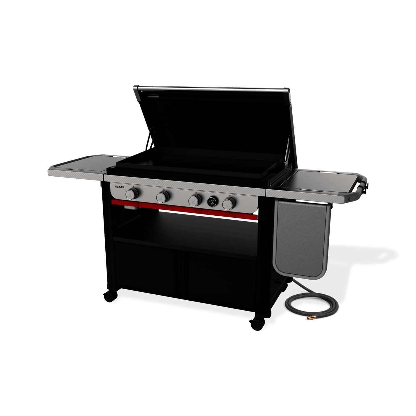 Slate® 36" Rust-Resistant Griddle (Natural Gas) - Black