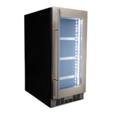 Silhouette - 15" Built-in Beverage Center In Stainless Steel