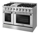 Thor Kitchen 48-inch Professional Liquid Propane Range - Hrg4808ulp