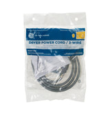 6' 30amp 3 Wire Dryer Cord