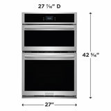 Frigidaire Gallery 27" Electric Wall Oven and Microwave Combination