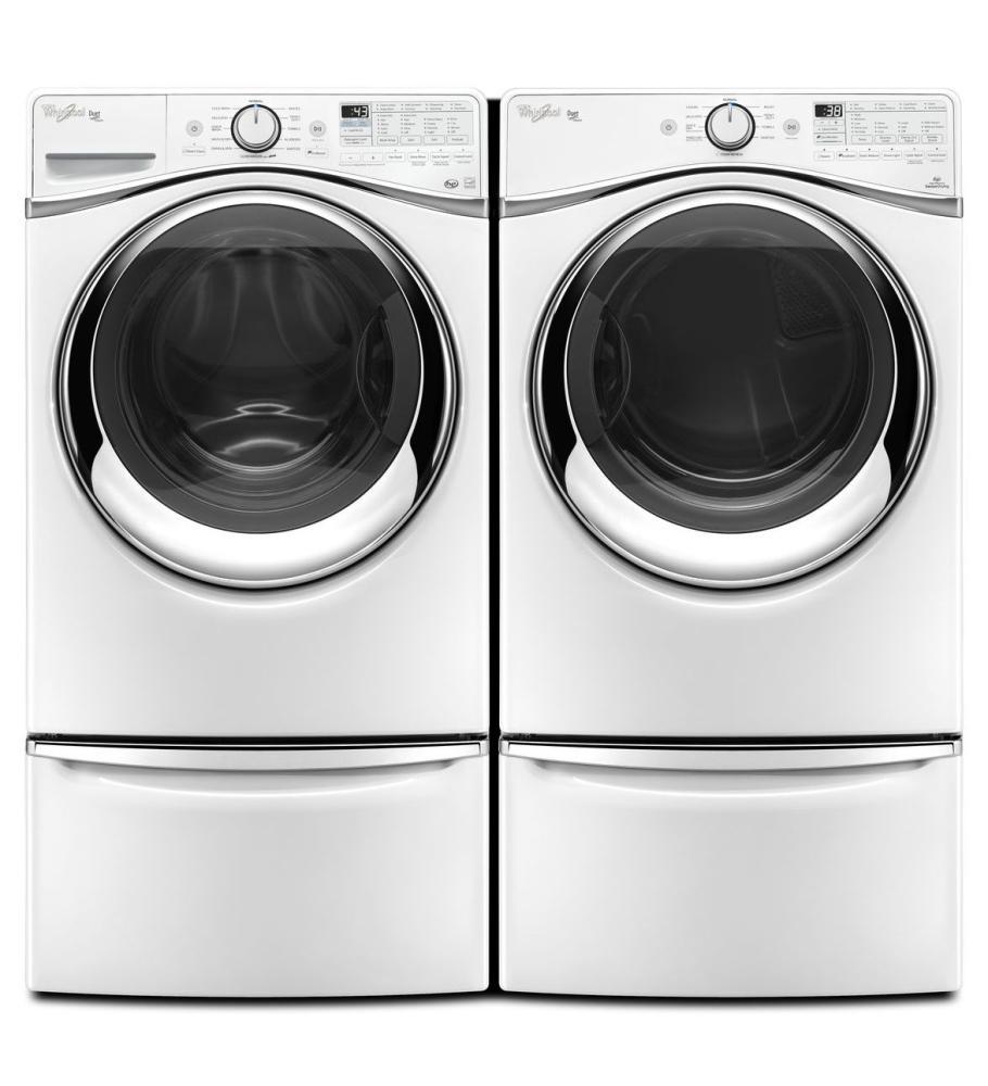 7.3 cu. ft. Duet® Front Load Gas Steam Dryer with SilentSteel™ Dryer Drum