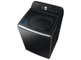 4.7 cu. ft. Large Capacity Smart Top Load Washer with Active WaterJet in Brushed Black