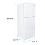 Avanti 7.0 cu. ft. Apartment Size Refrigerator - White / 7.0 cu. ft.