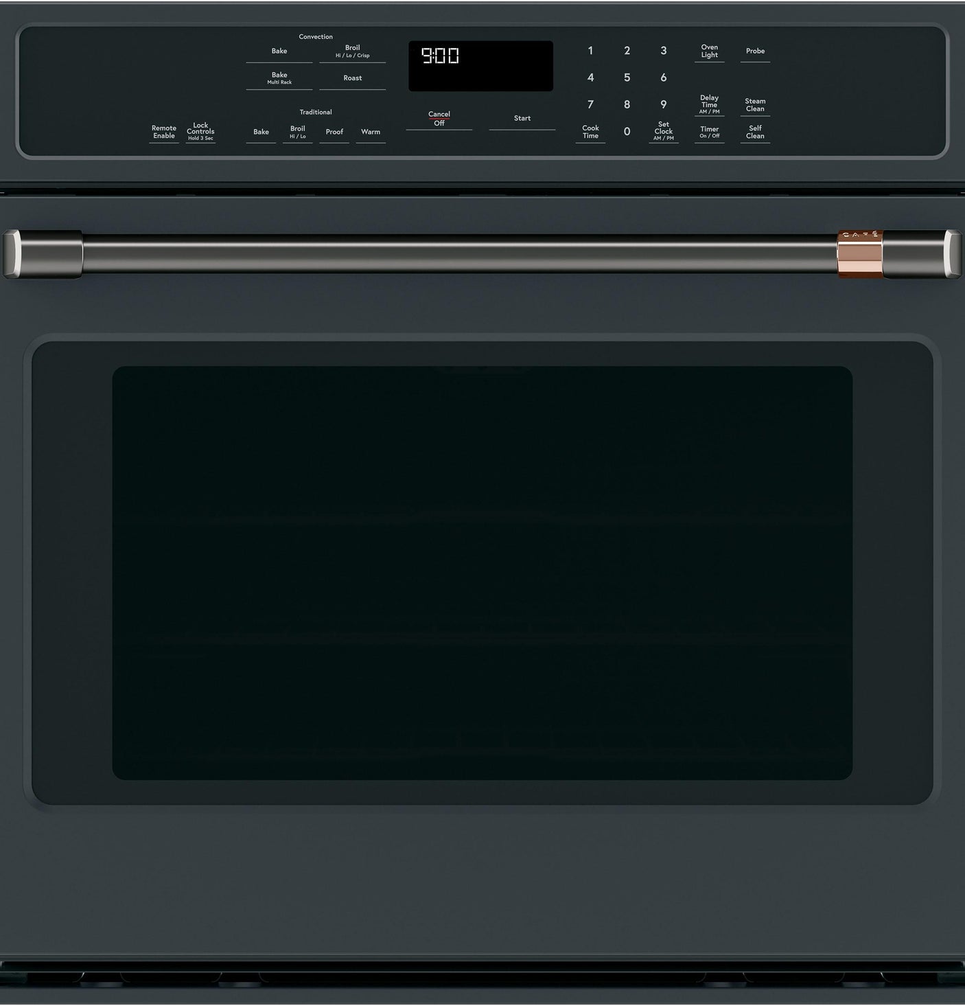 Café™ 30" Single Wall Oven Handle - Brushed Black