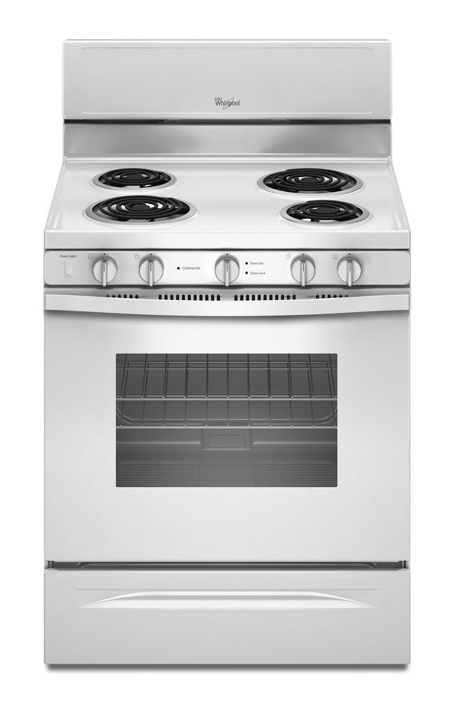 4.8 Cu. Ft. Freestanding Electric Range with High-Heat Self-Cleaning System