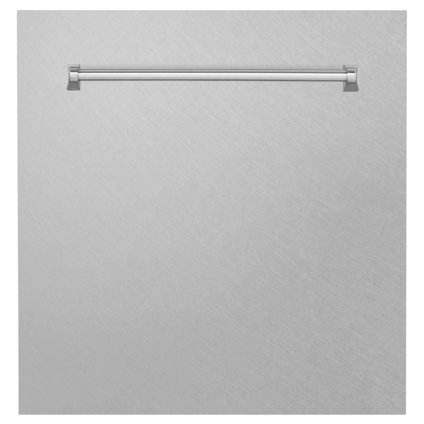 ZLINE 24" Monument Dishwasher Panel with Traditional Handle and Color Options (DPMT-24) [Color: DuraSnow Stainless Steel]