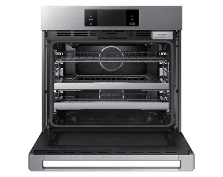 30" Steam-Assisted Single Wall Oven, Silver Stainless Steel