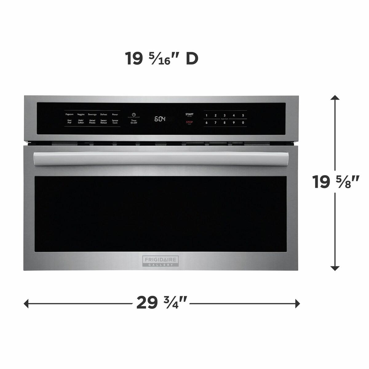 Frigidaire Gallery 30" Built-In Microwave Oven with Drop-Down Door