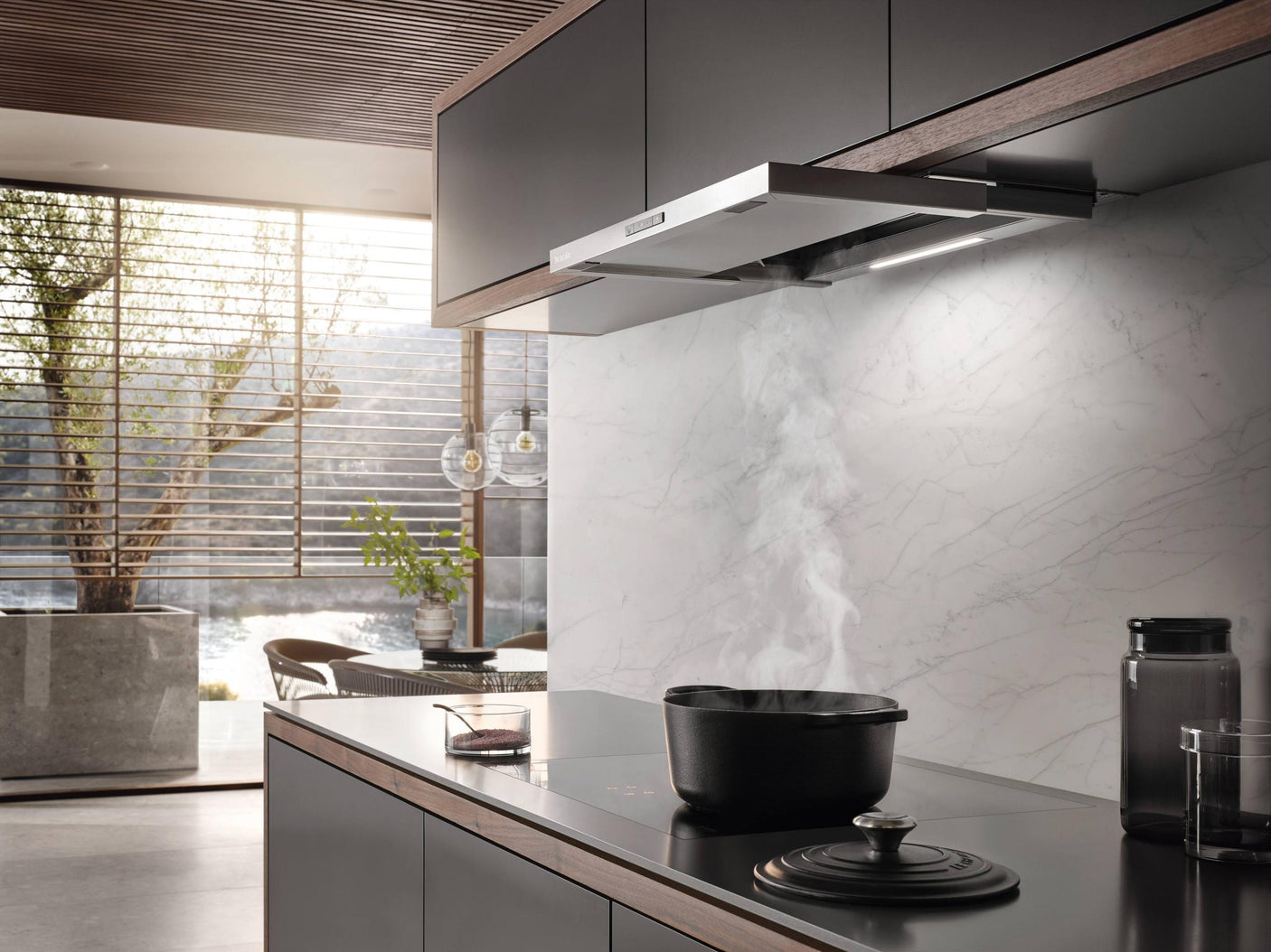 DAS 2620 - Built-in ventilation hood with EasySwitch controls for convenient operation