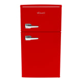 Avanti Retro Series Compact Refrigerator and Freezer, 3.0 cu. ft. - Red / 3.0 cu. ft.