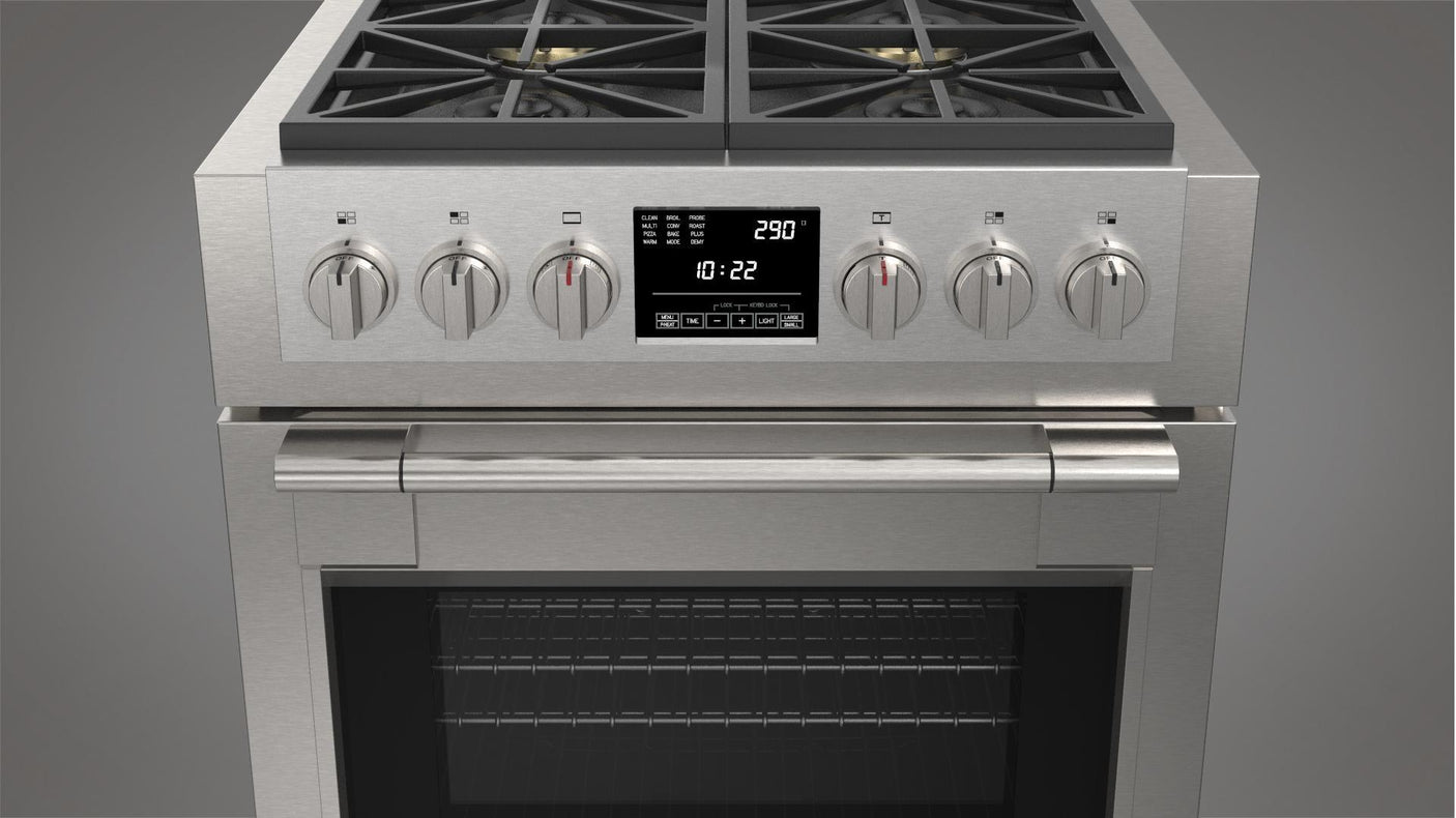 30" DUAL FUEL PRO RANGE