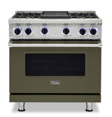 36" Sealed Burner Gas Range - VGR7362 Viking 7 Series