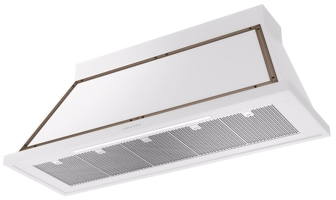 Nostalgie 60 Inch White Wall Mount Convertible Range Hood