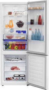 24" Freezer Bottom White Refrigerator