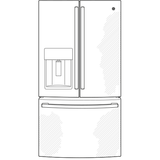 GE® ENERGY STAR® 27.7 Cu. Ft. Fingerprint Resistant French-Door Refrigerator