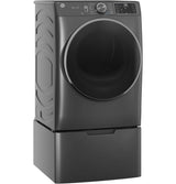 GE® ENERGY STAR® 7.8 cu. ft. Capacity Smart Front Load Electric Dryer with Steam and Sanitize Cycle