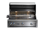 42" Built-In Grill w/ Rotisserie - Limestone