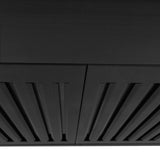 ZLINE Convertible Vent Wall Mount Range Hood in Black Stainless Steel (BSKBN)