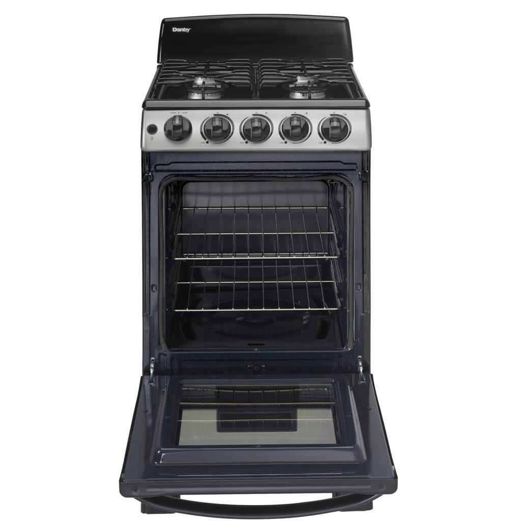 Danby 20" Wide Gas Range in Stainless Steel