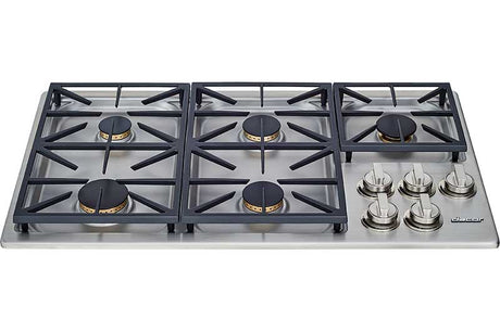 36" Dual Gas Cooktop, Liquid Propane