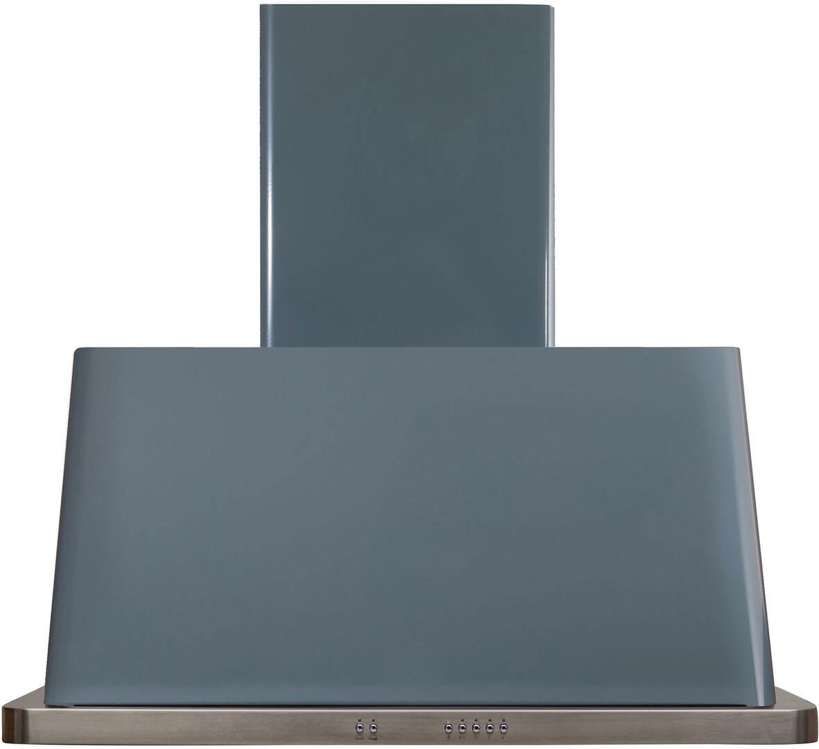 Majestic 30 Inch Blue Grey Wall Mount Convertible Range Hood