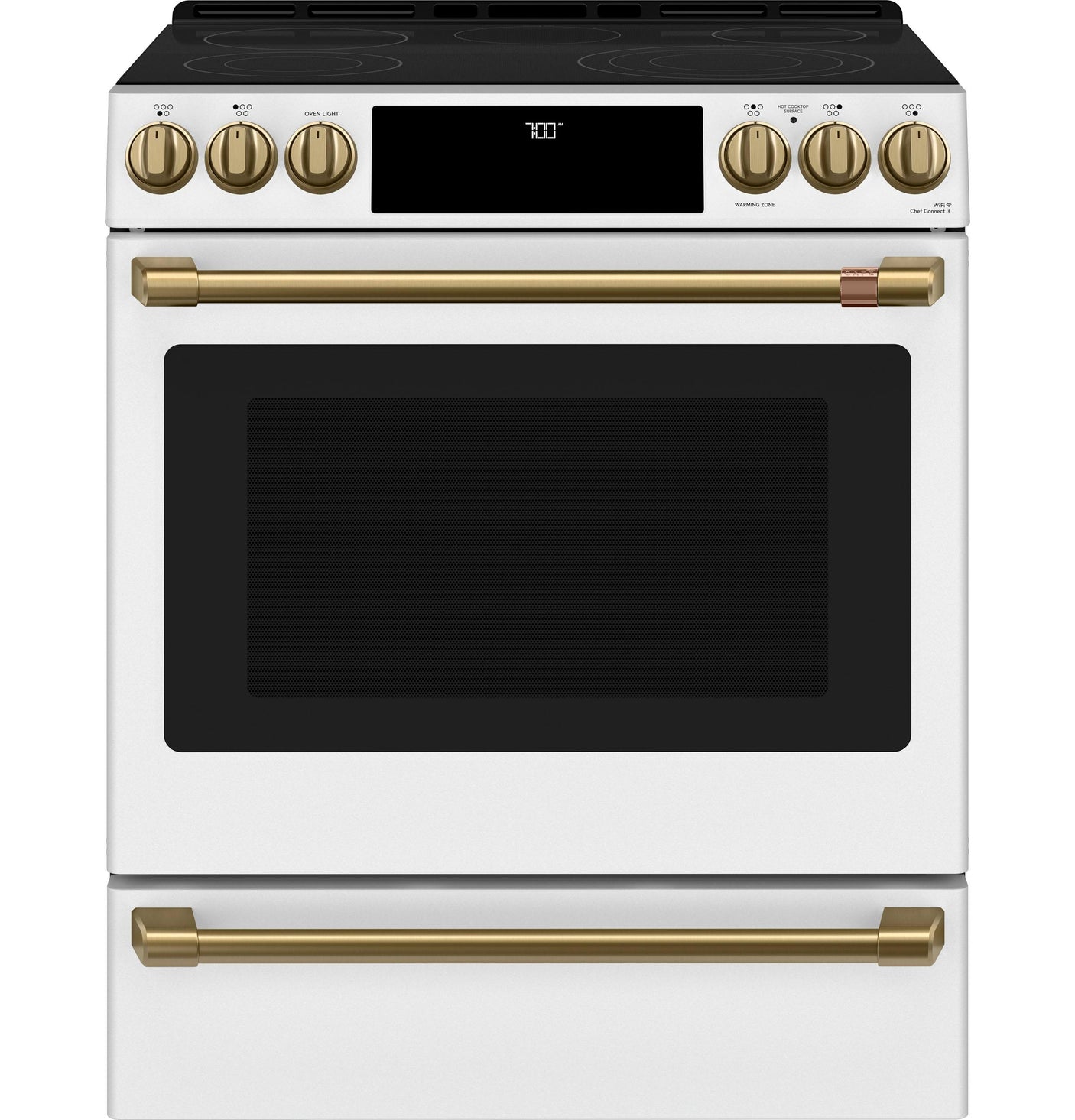 Café™ 30" Smart Slide-In, Front-Control, Radiant and Convection Range