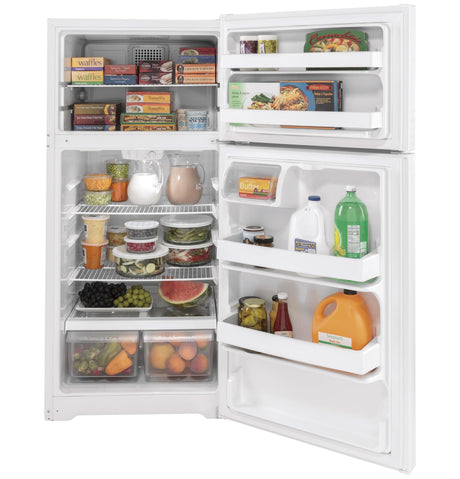 GE® ENERGY STAR® 15.6 Cu. Ft. Top-Freezer Refrigerator