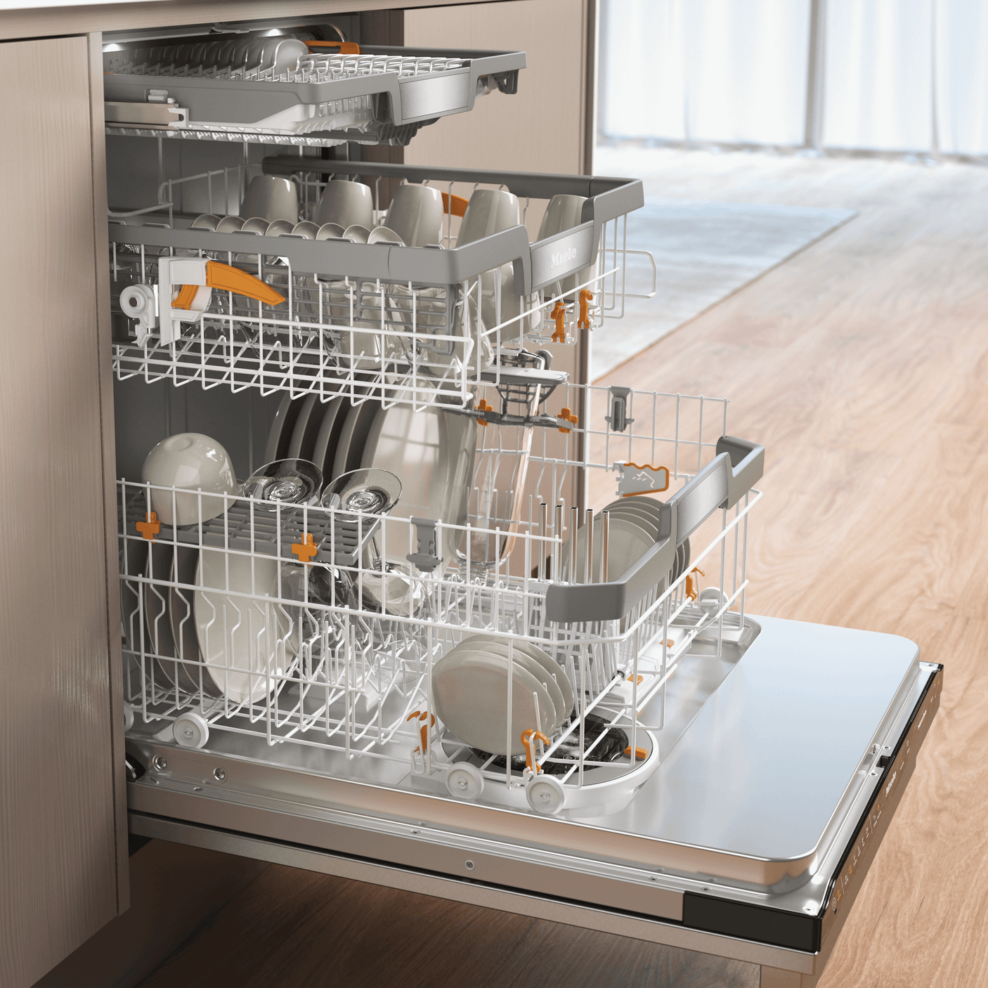 G 7766 SCVi SF AutoDos - Fully-integrated, full-size dishwasher with Automatic Dispensing thanks to AutoDos with integrated PowerDisk.