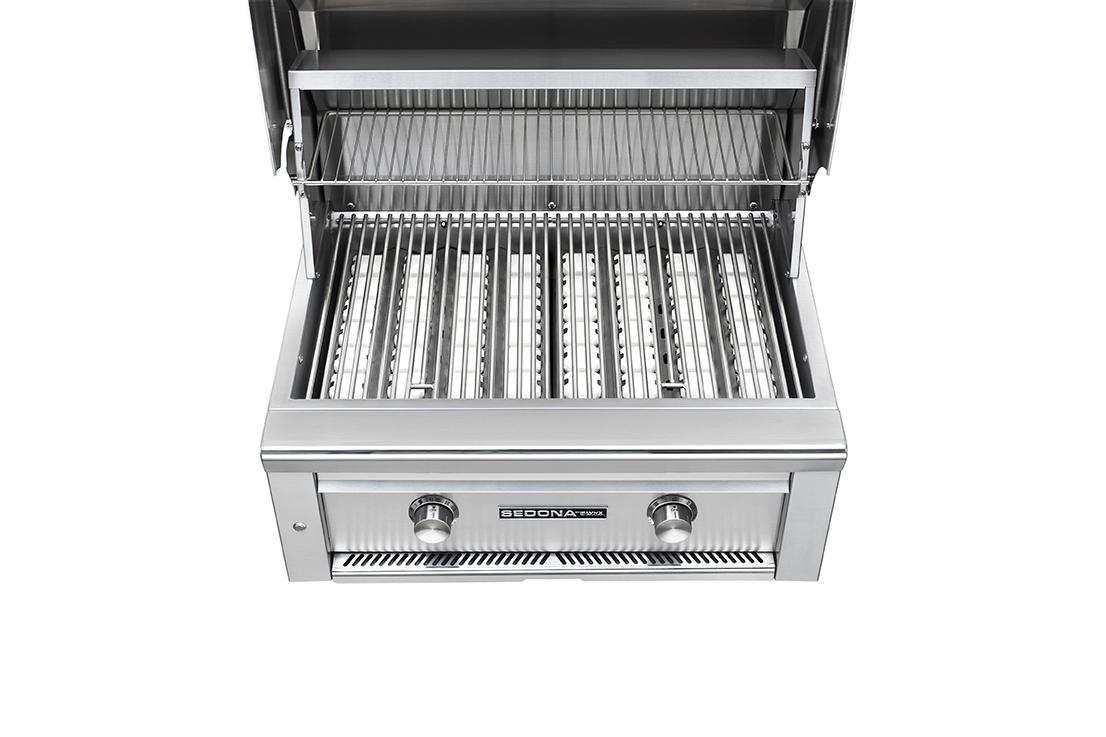 30" Built in Sedona Grill - 2 SS Tube Burners