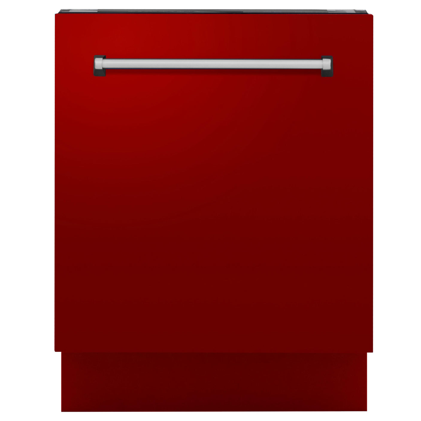 ZLINE 24" Tallac Series 3rd Rack Dishwasher with Traditional Handle, 51dBa (DWV-24) [Color: Red Matte]