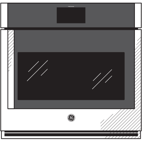 GE Profile™ 30" Smart Built-In Convection Single Wall Oven with Right-Hand Side-Swing Doors