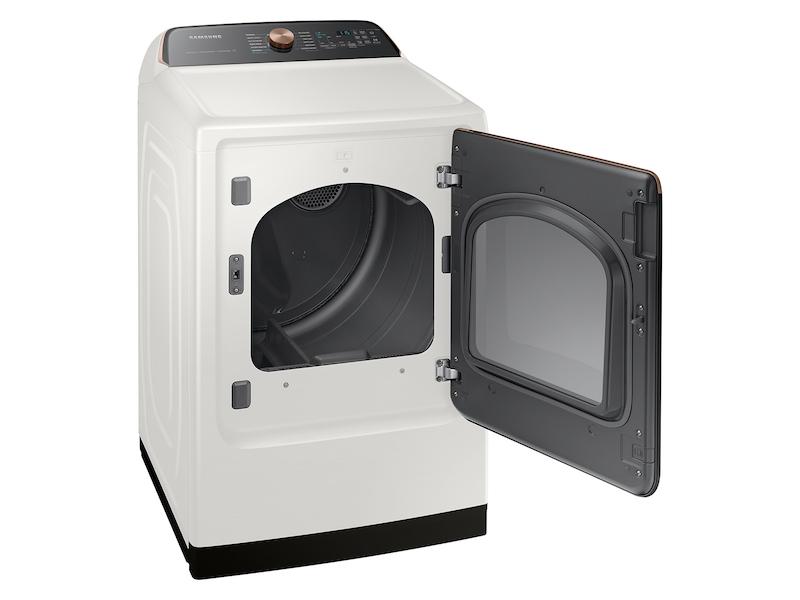 7.4 cu. ft. Smart Electric Dryer with Steam Sanitize+ in Ivory