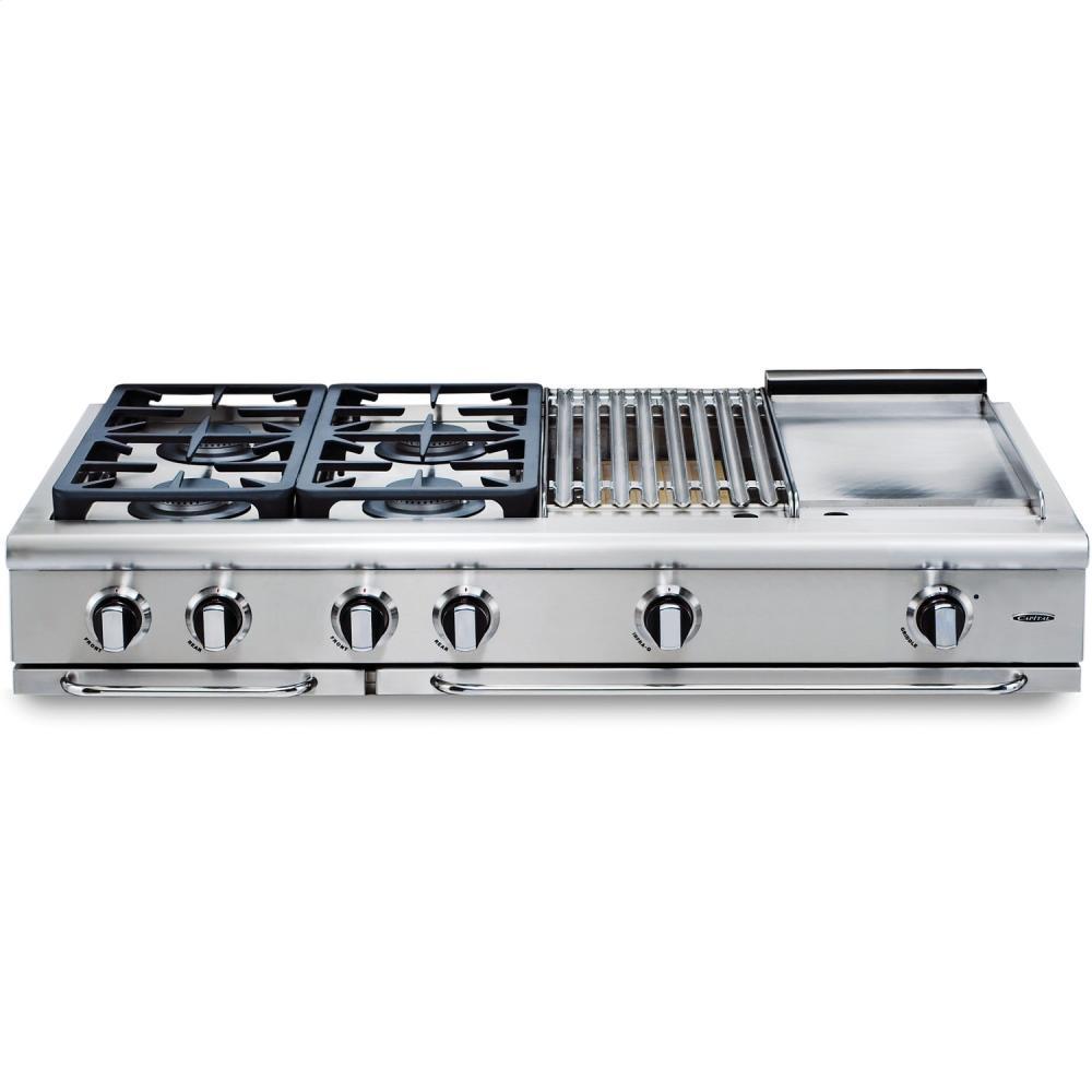 48" 8 Burner Gas Rangetop - NG