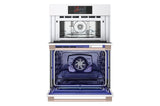 LG STUDIO 1.7/4.7 cu. ft. Combination Double Wall Oven - Essence White