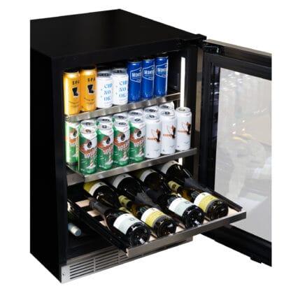 Silhouette Pro Gen 3 - 24" Built-in Wine and Beverage Center Panel-ready