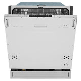 ZLINE 24 in. Panel Ready Top Control Dishwasher with Stainless Steel Tub, 52dBa (DW7713-24) [Color: Panel Ready]