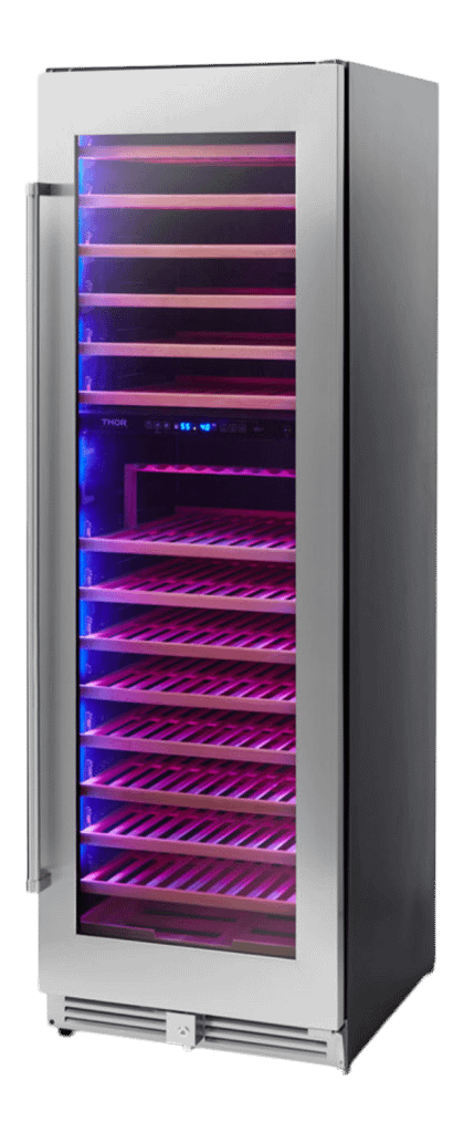 24 Inch Dual Zone Wine Cooler, 162 Wine Bottle Capacity - Model Twc2403di